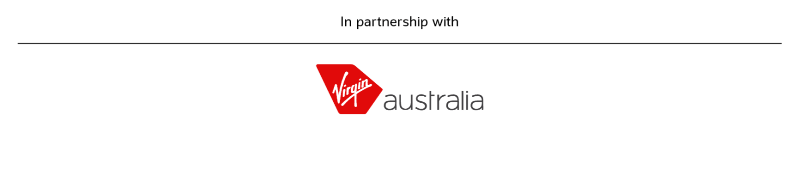 In partnership with | Virgin Australia