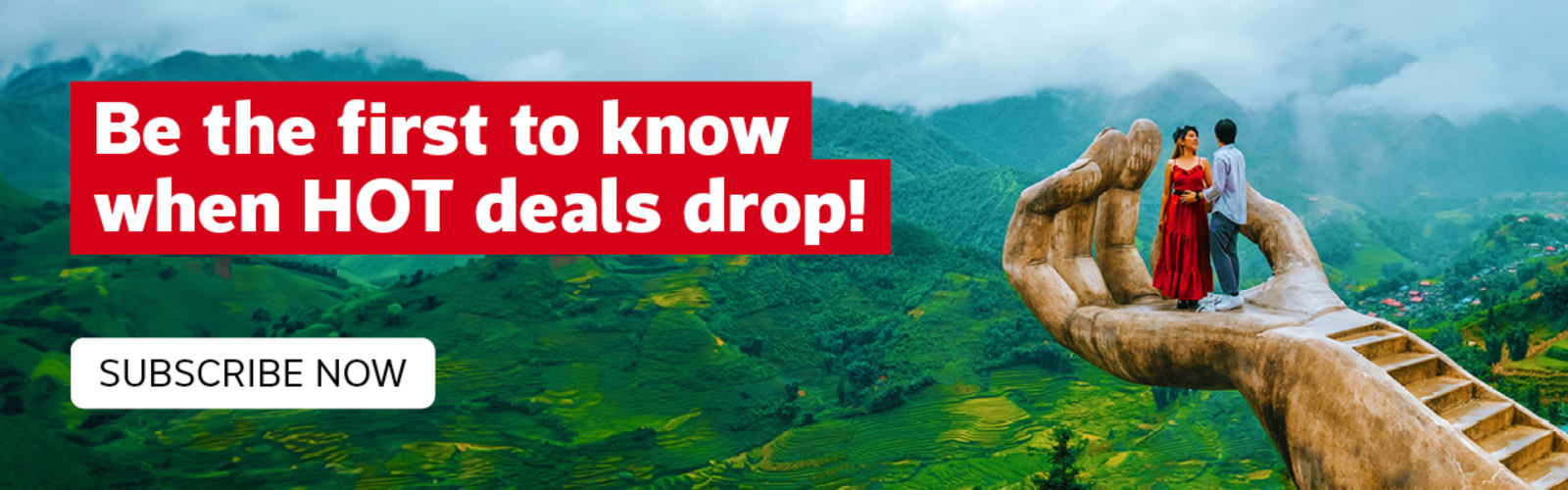 Be the first to know when HOT deals drop! Subscribe now