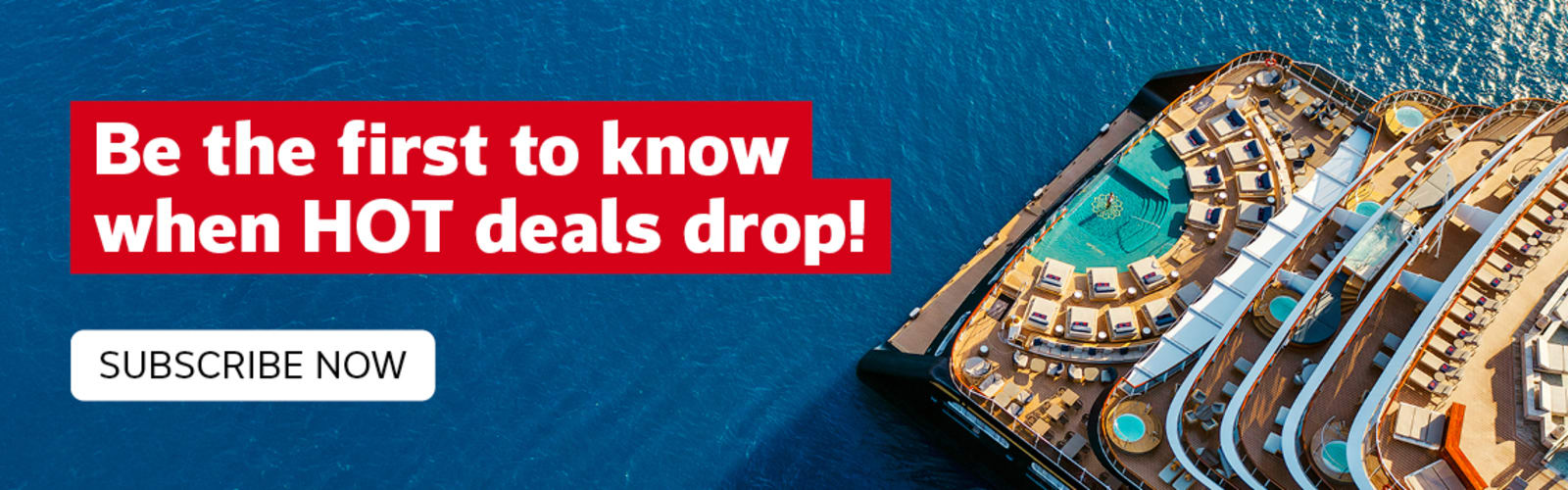Be the first to know when HOT deals drop! Subscribe now