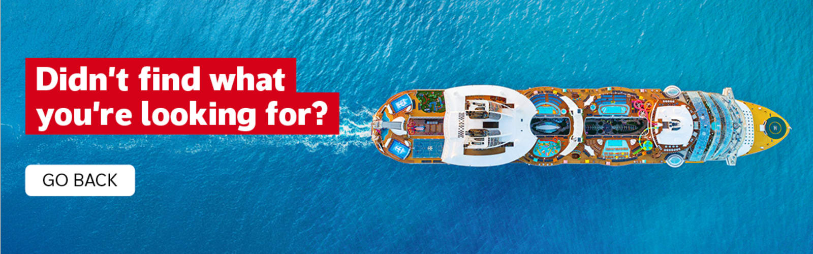 Didn't find what you're looking for? Go back. Top down view of a cruise ship