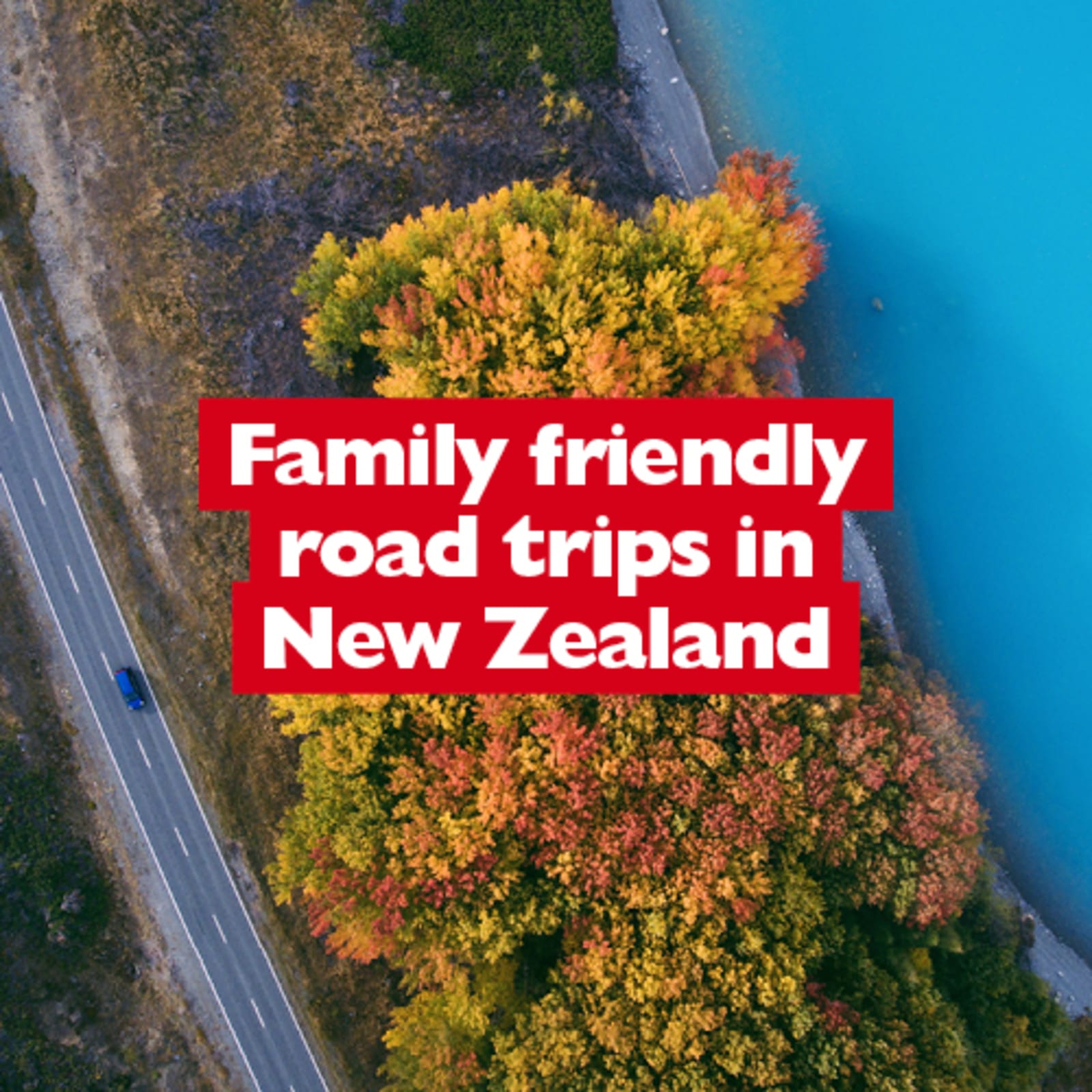 Family friendly road trips in New Zealand