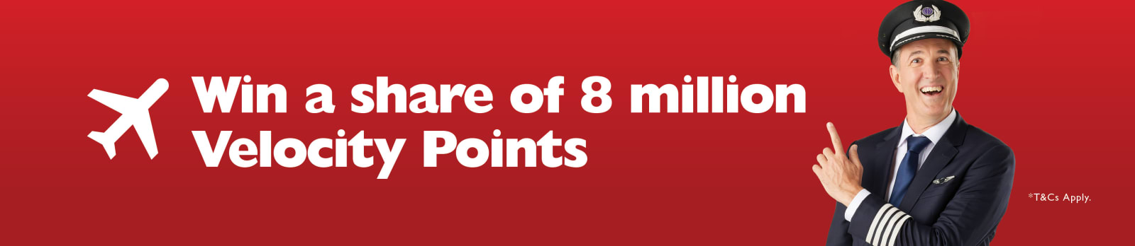 Win a share of 8 million Velocity Points