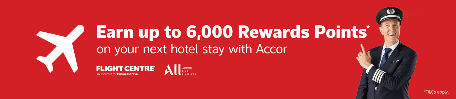 Earn up to 6,000 Rewards Points with Accor
