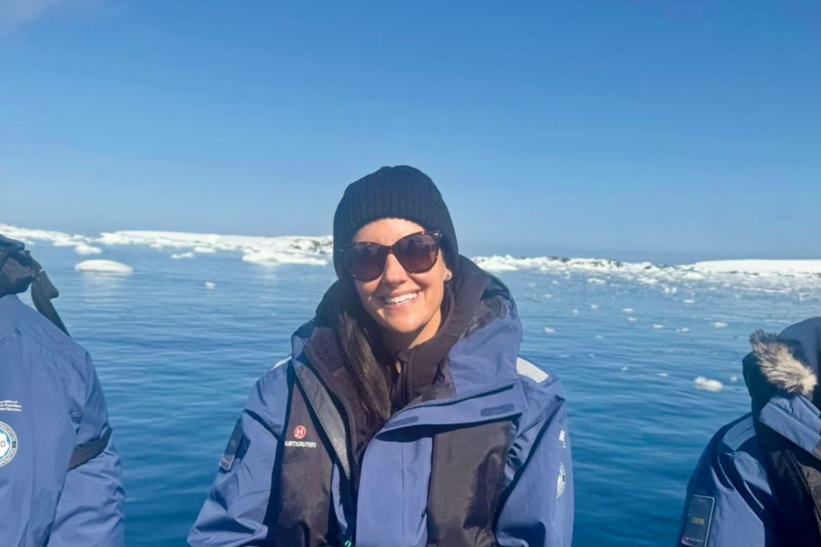 Heidi on a Zodiac