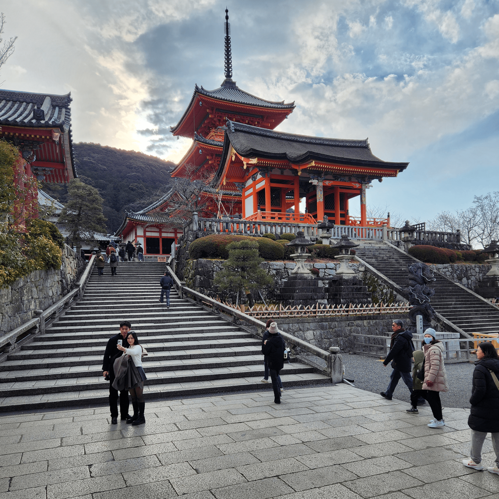 Kiyomizu-dera Temple in Kyoto, Japan