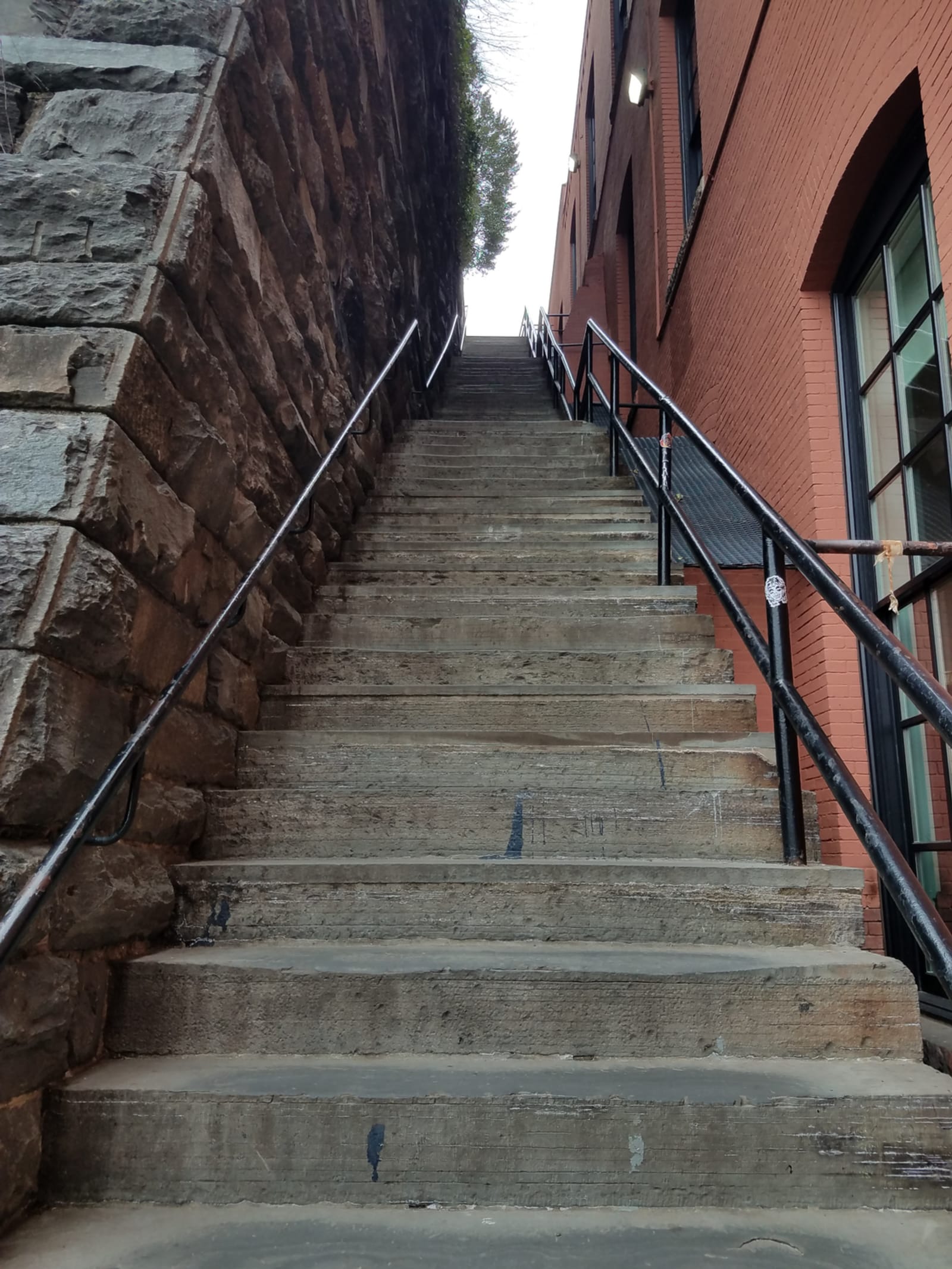 Stairs from The Exorcist, Washington, USA