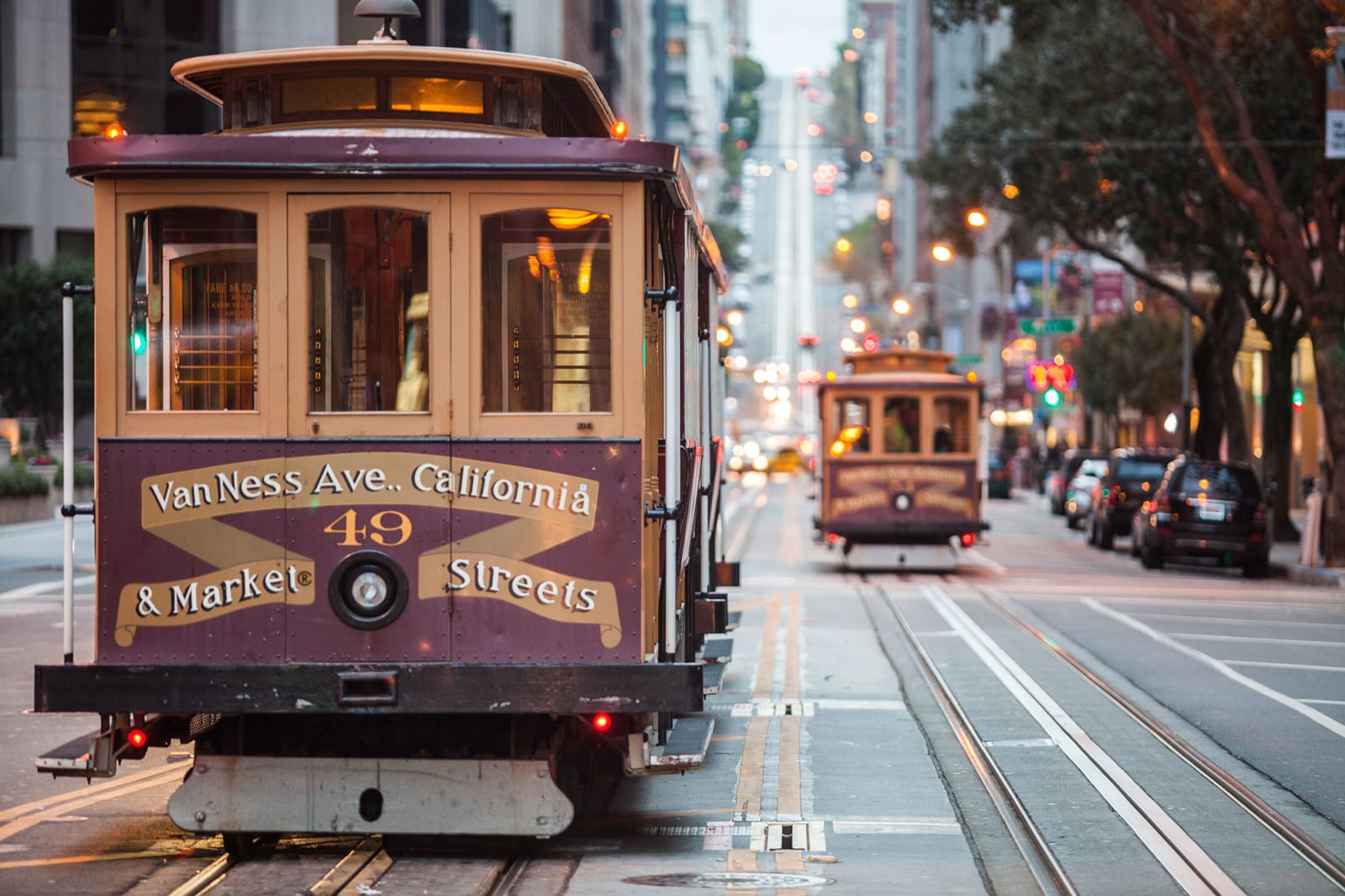 Cable cars San Francisco