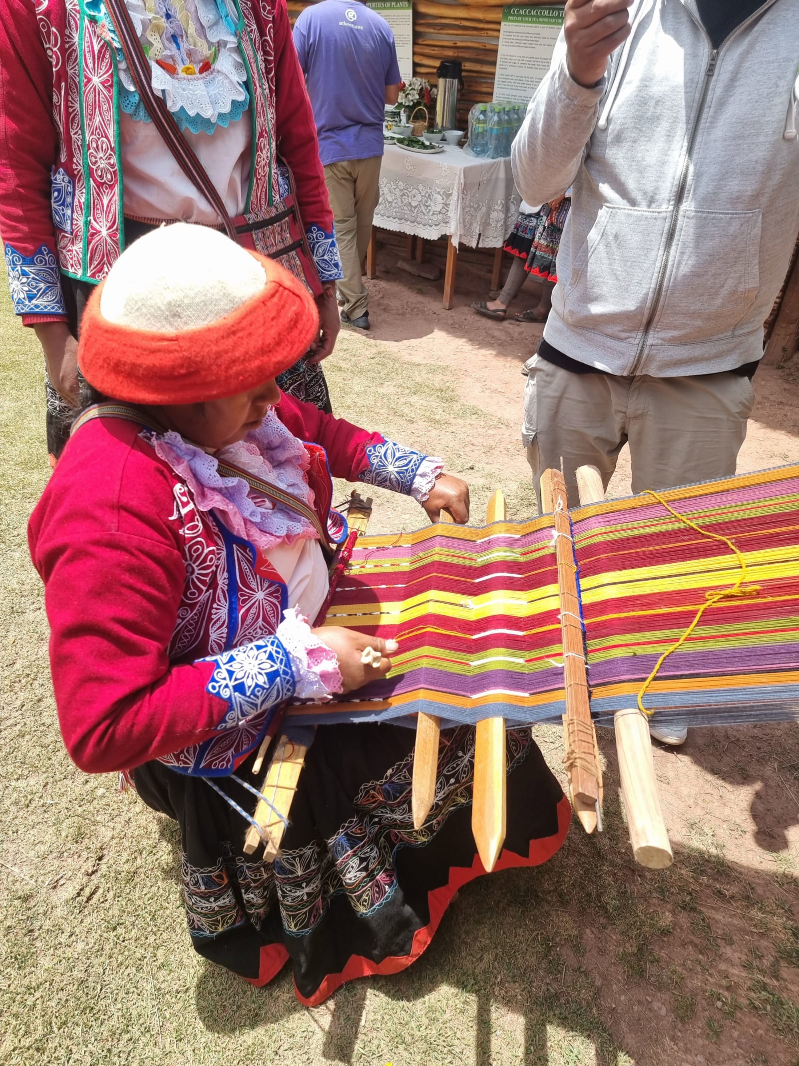 women's weaving co-op peru