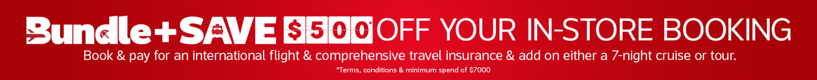 bundle and save $500 off your in store booking desktop