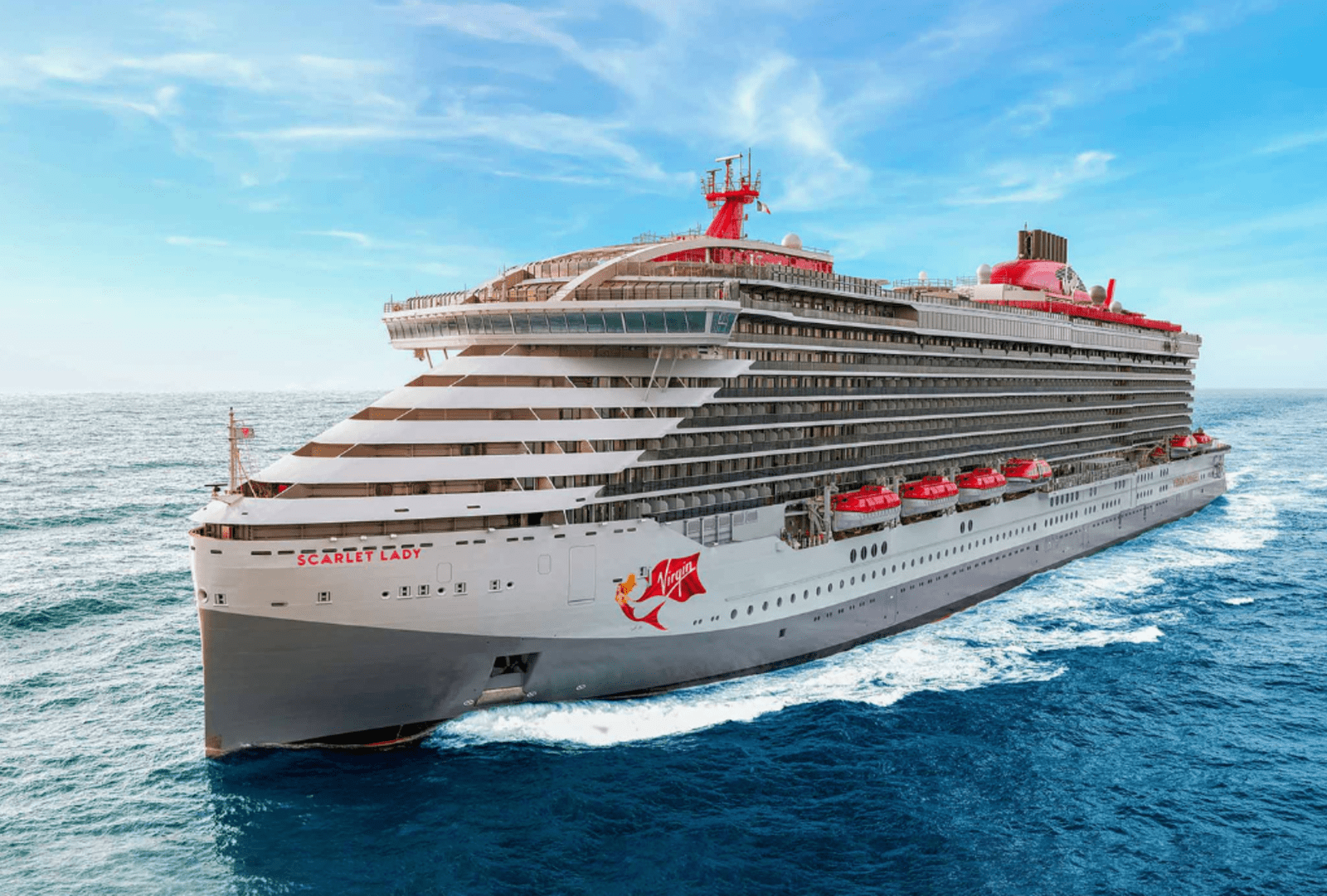Virgin Voyages Scarlet Lady cruise ship 