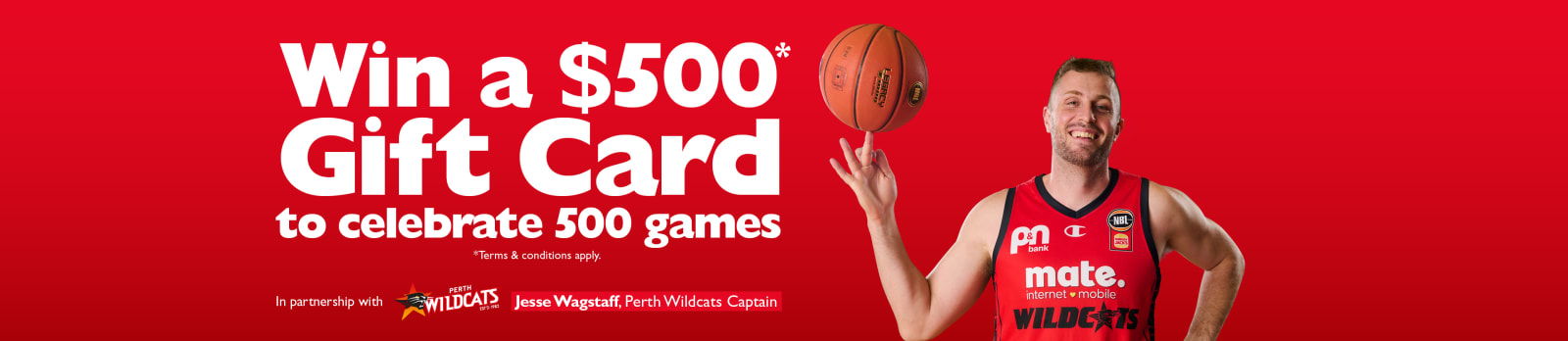 win a $500 gift card to celebrate 500 games