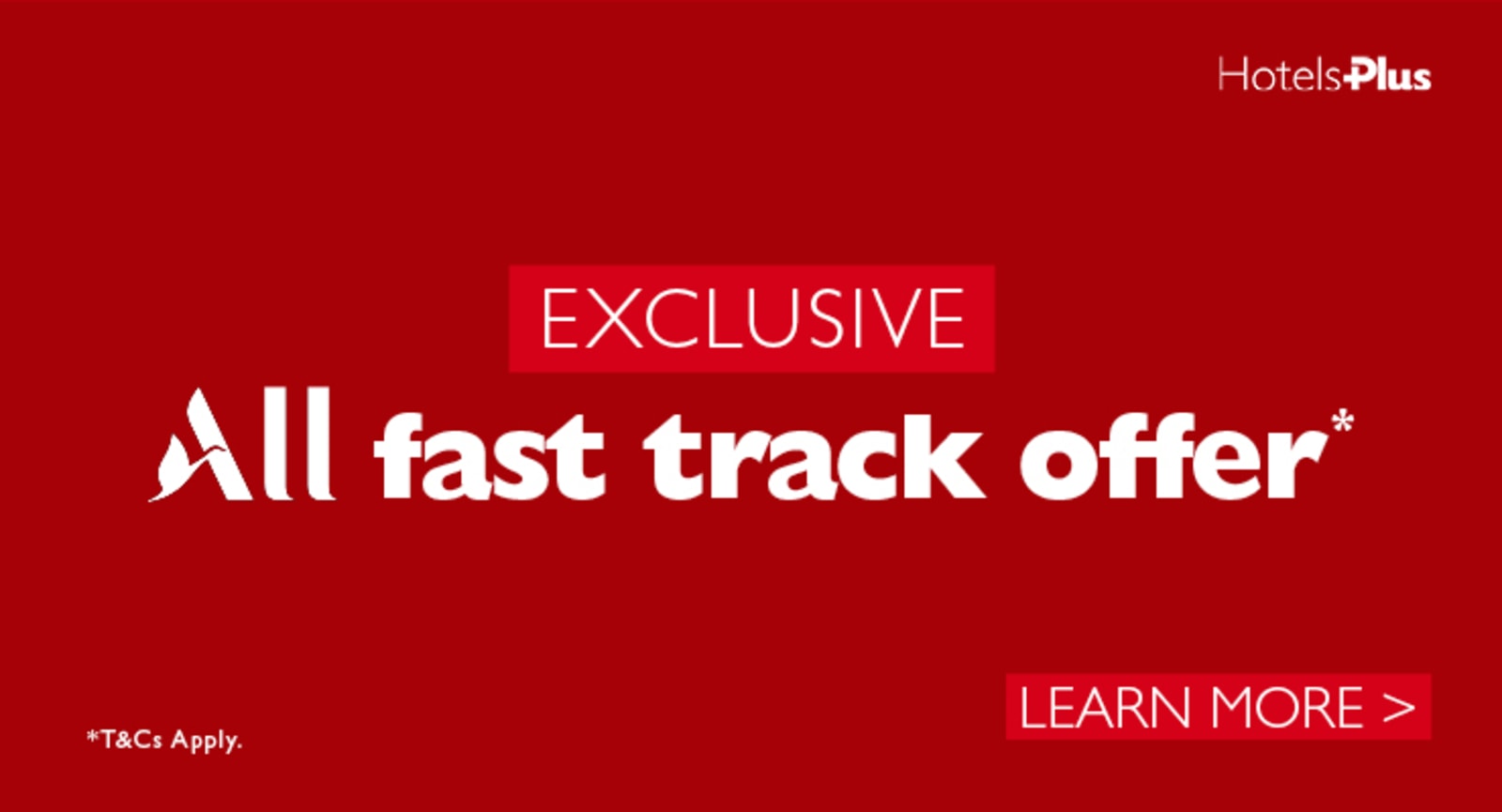 EXCLUSIVE | All fast tracker offer*