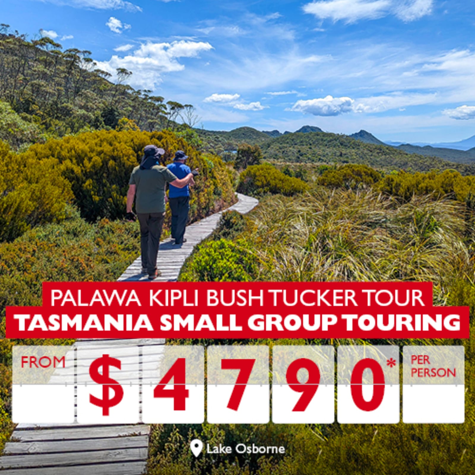 Palawa Kipli Bush Tucker Tour | Tasmania Small group touring from $4790* per person