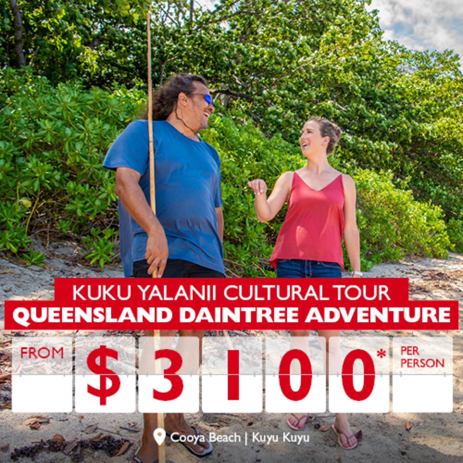 Kuku Yalanii Cultural Tour | Queensland Daintree Adventure from $3100* per person