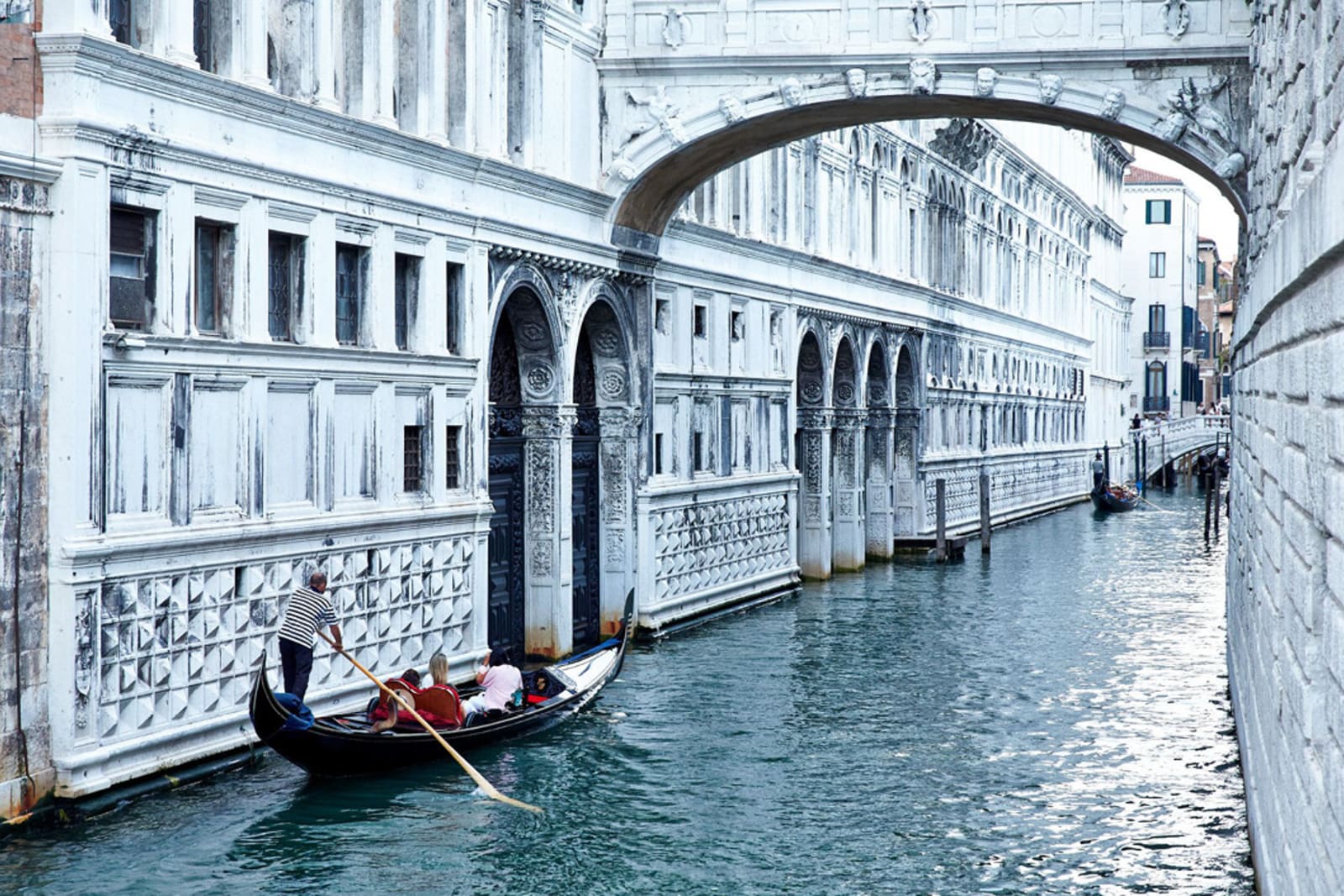 Gondola ride in Europe