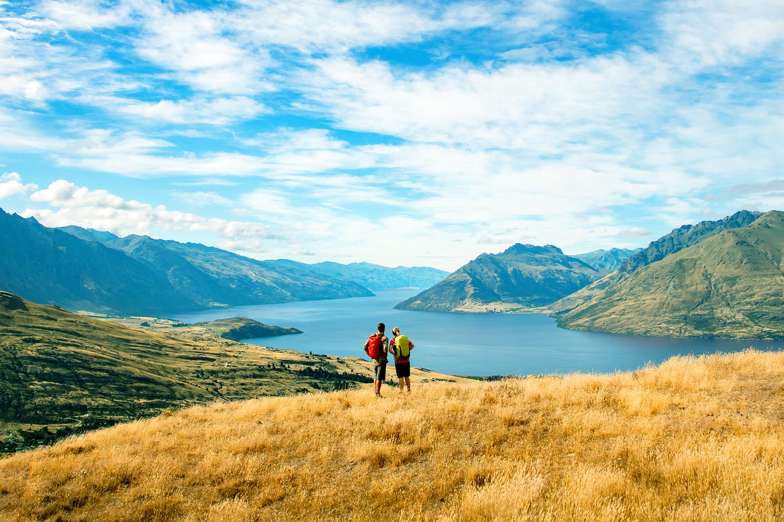 Queenstown, New Zealand has trails for novice and experienced hikers