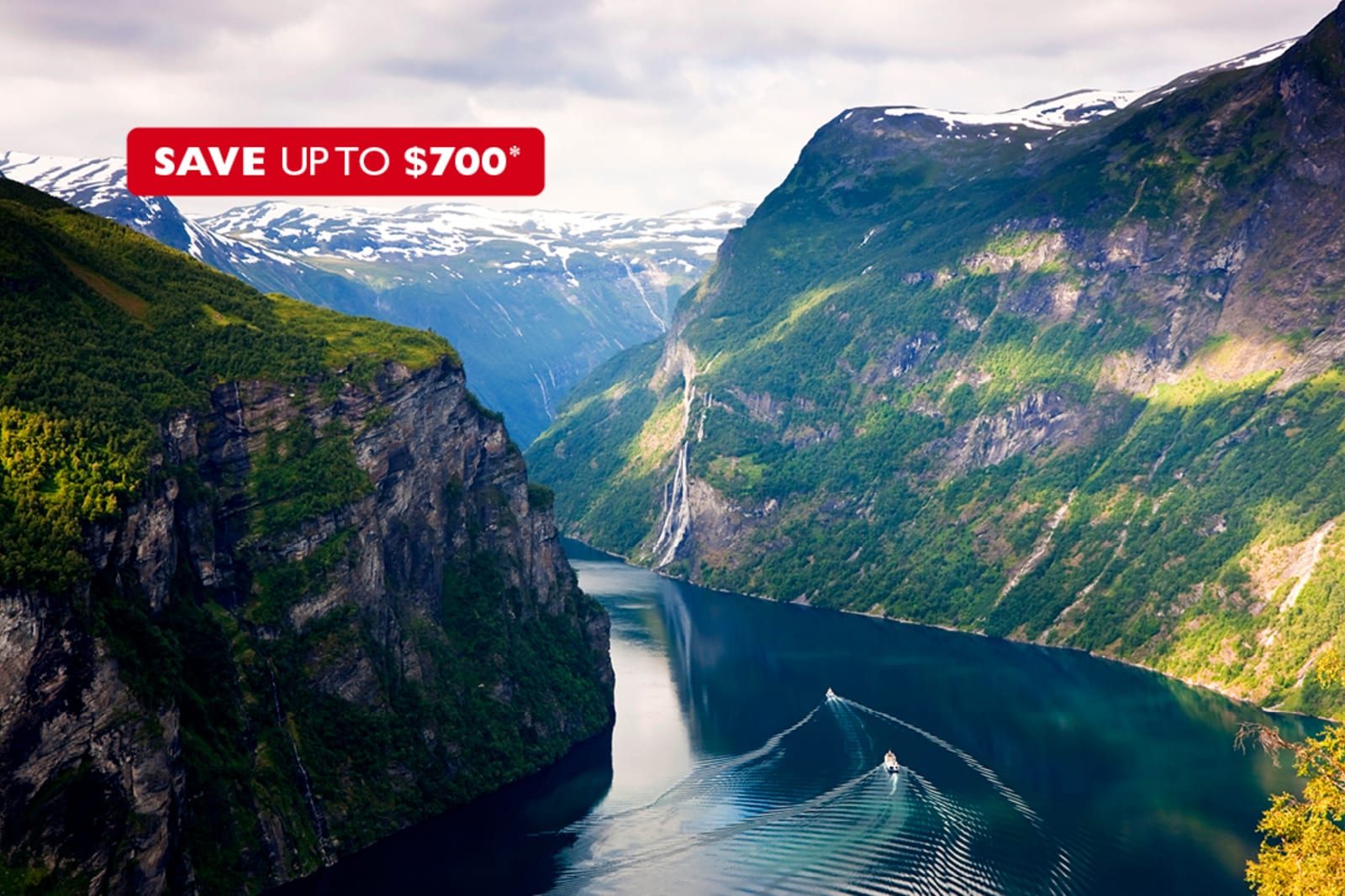 If you want to get up close to Norway's famous fjords, Holland America Line's Norse Legends cruise is the way to go
