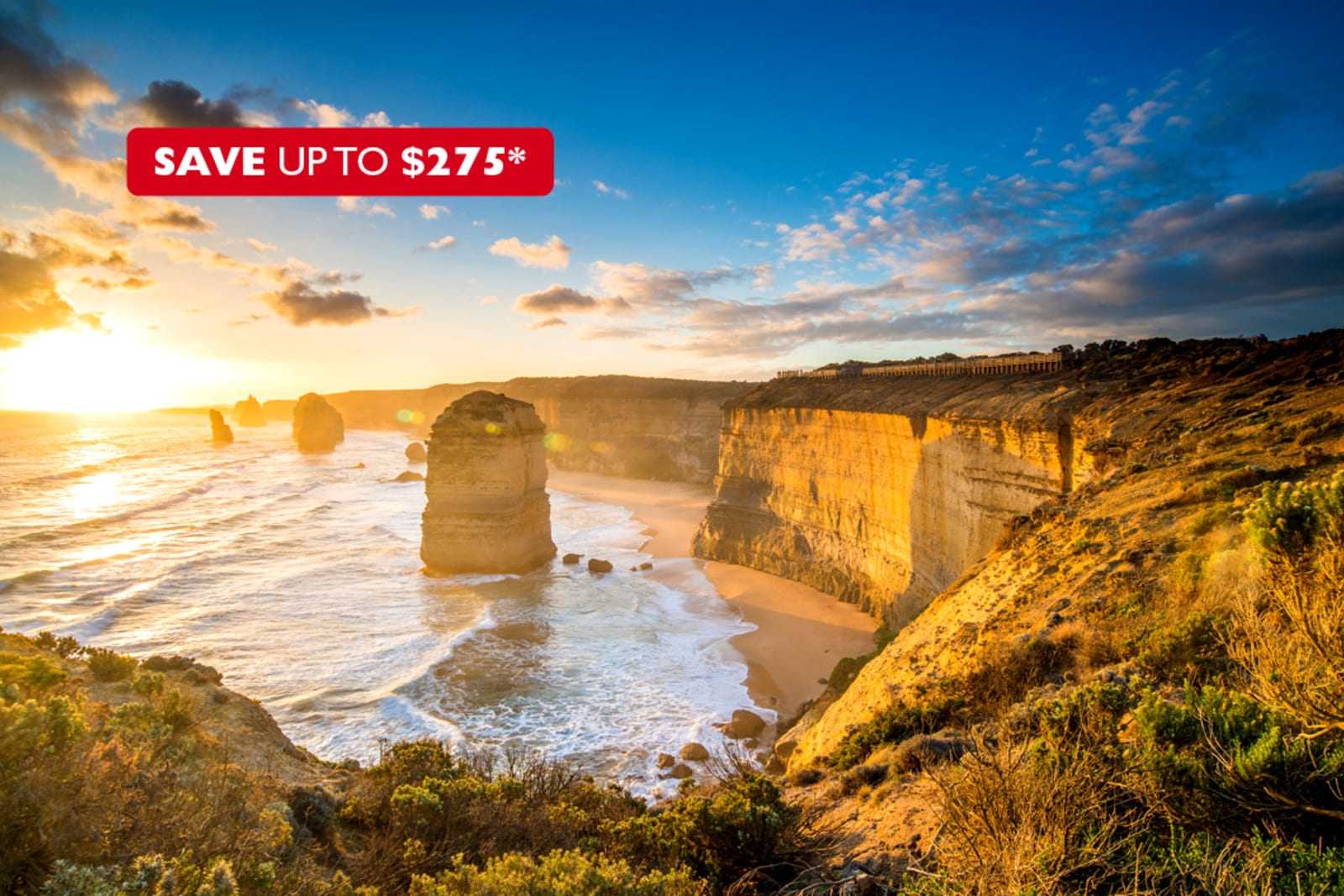 The Twelve Apostles is one of the most popular attractions on Australia's Great Ocean Road