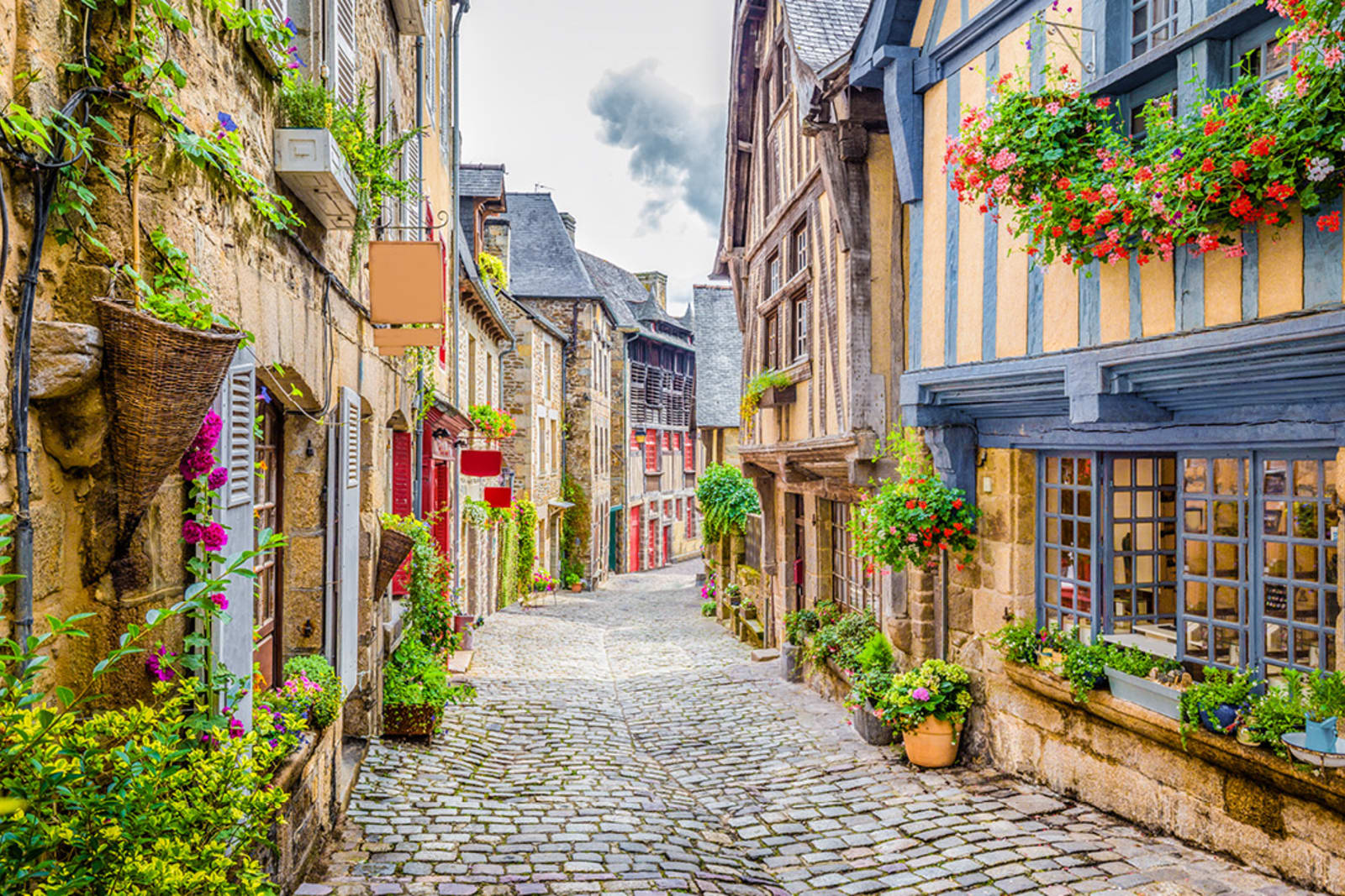 The quaint town of Dinan is one of the best places to stay in France (besides Paris!)
