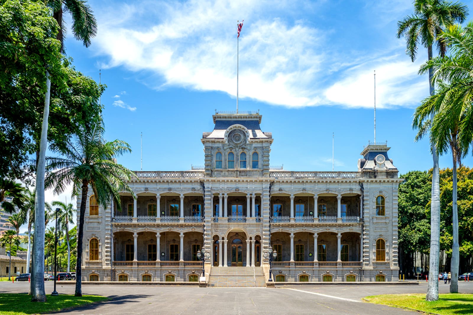 ʻIolani Palace in Downtown Honolulu