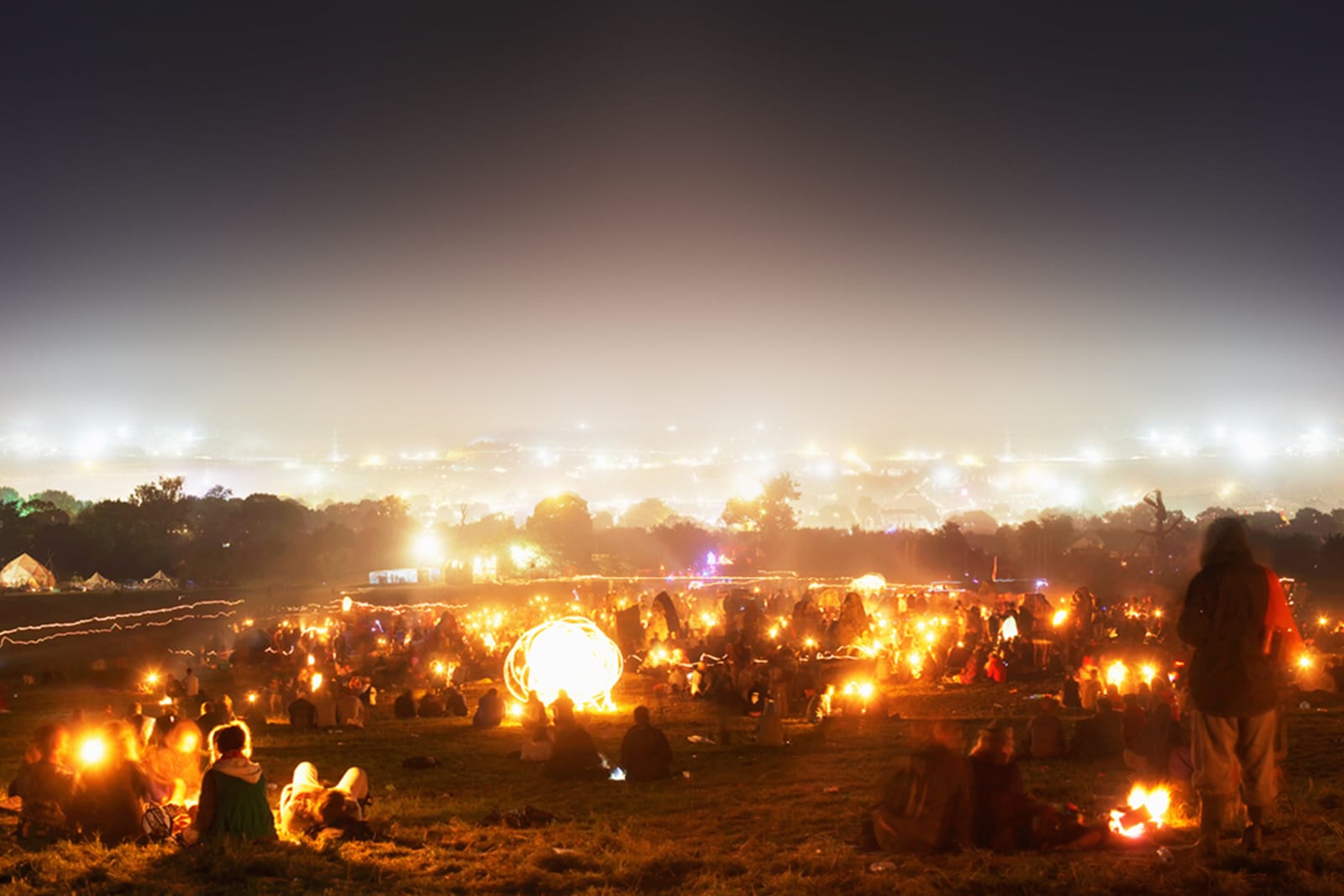 The Glastonbury Festival in England is one of the world's most distinct cultural festivals