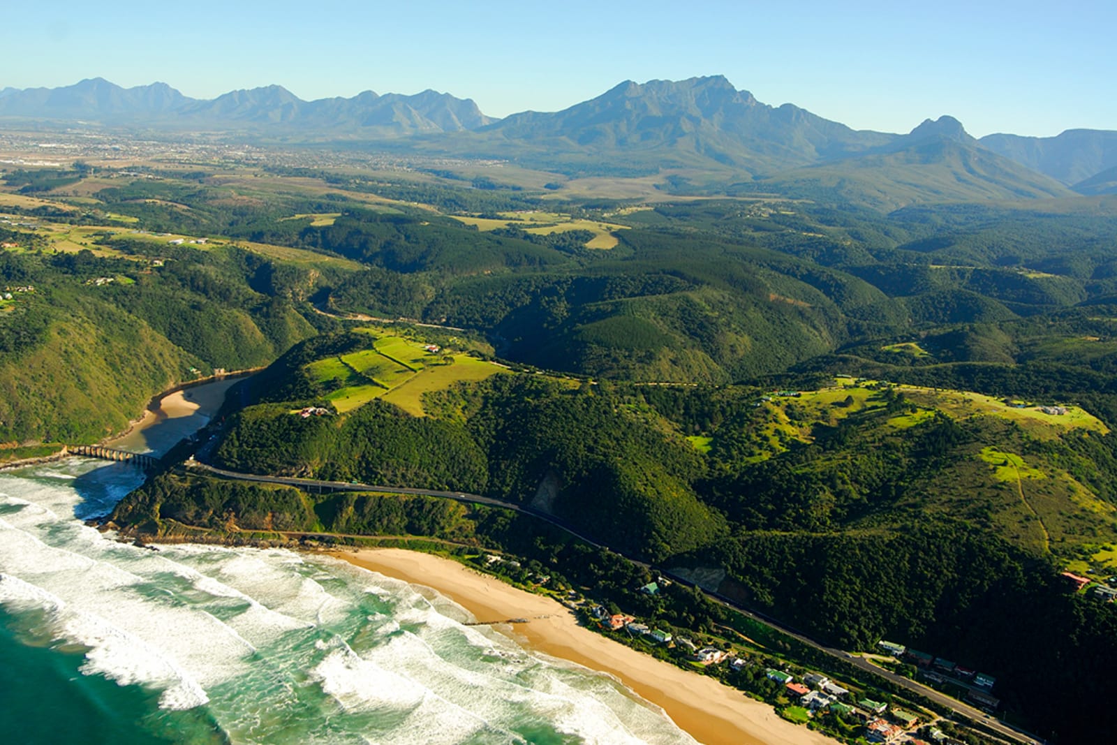The Garden Route in South Africa takes you past pristine beaches, majestic mountains and more