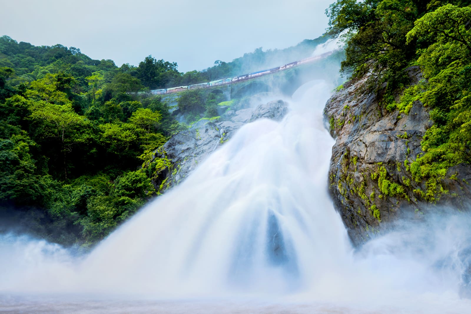 Dudhsagar Falls is also known as the "Sea of Milk"