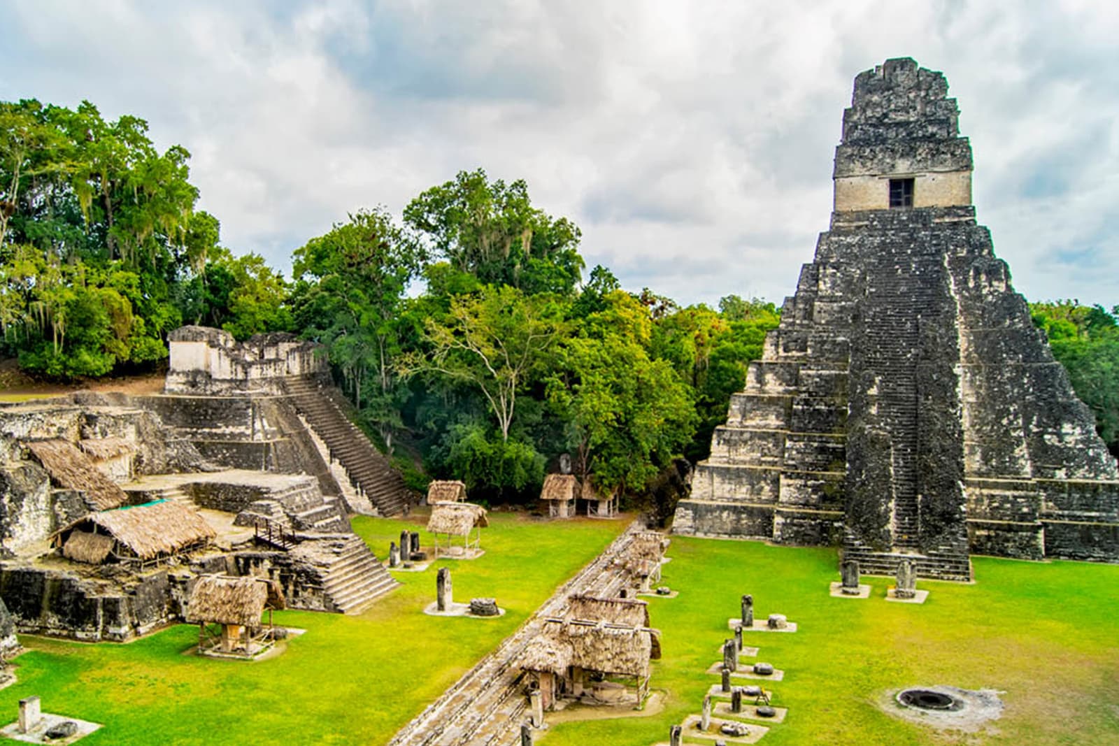Mayan ruins in Tikal National Park, Guatemala