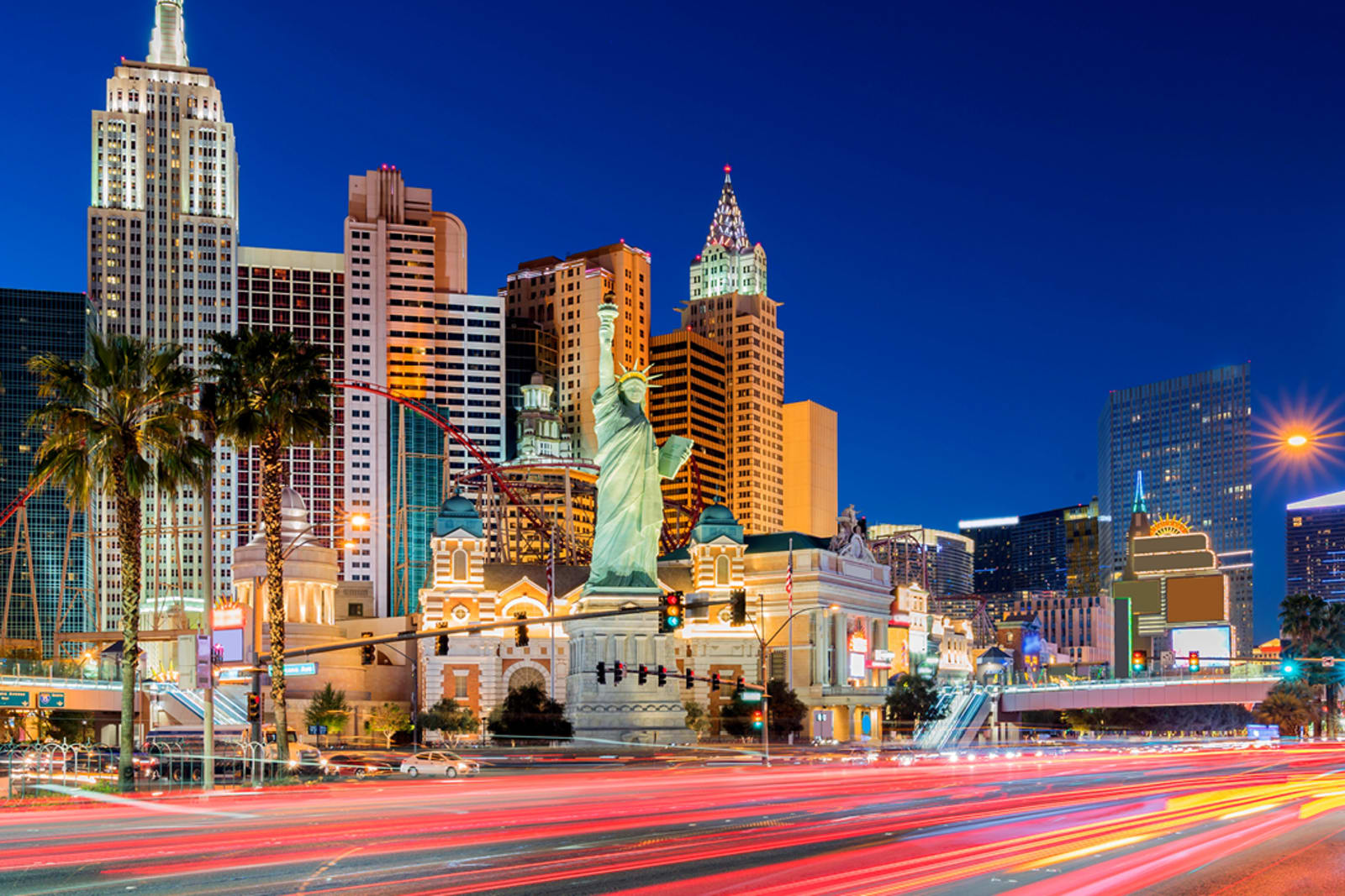 The New York-New York hotel in Las Vegas, Nevada