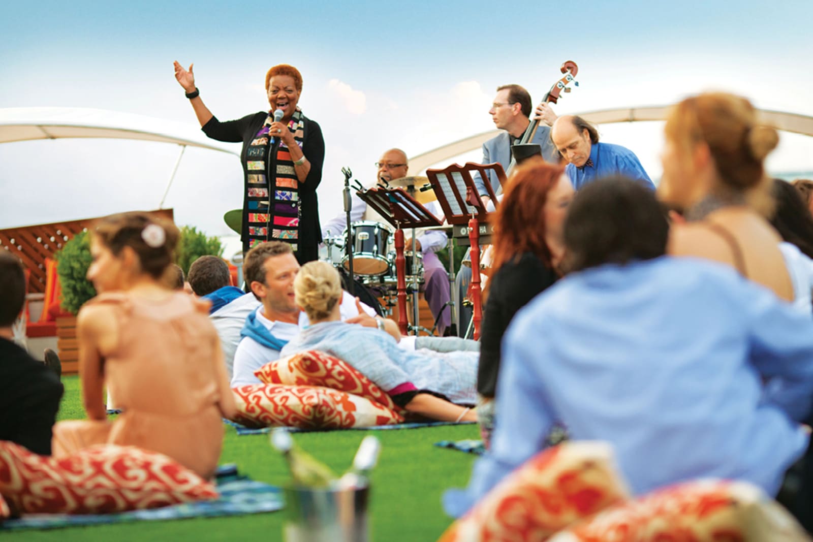 The Lawn Club aboard a Celebrity Cruises ship