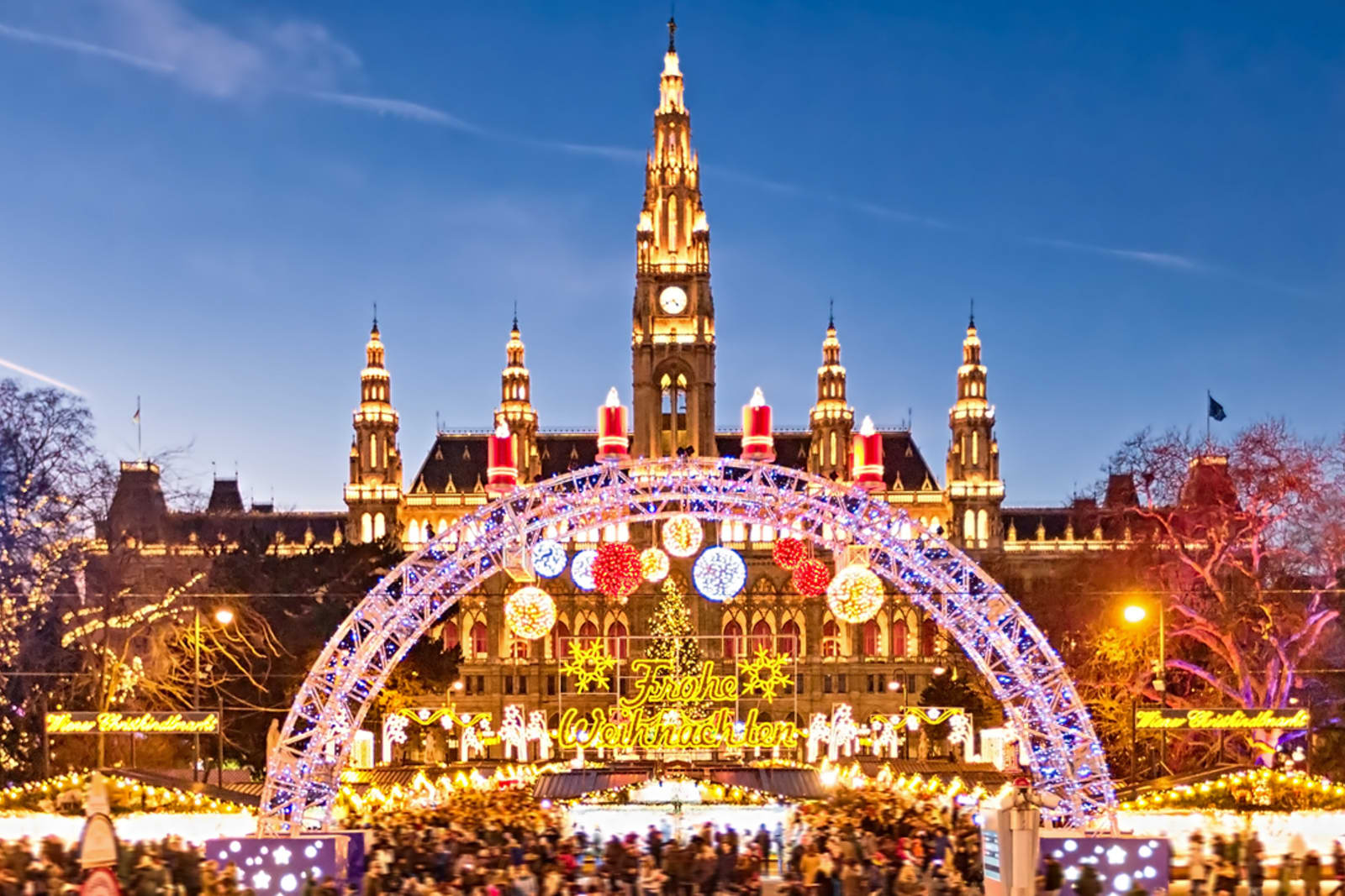 Christmas market in Austria