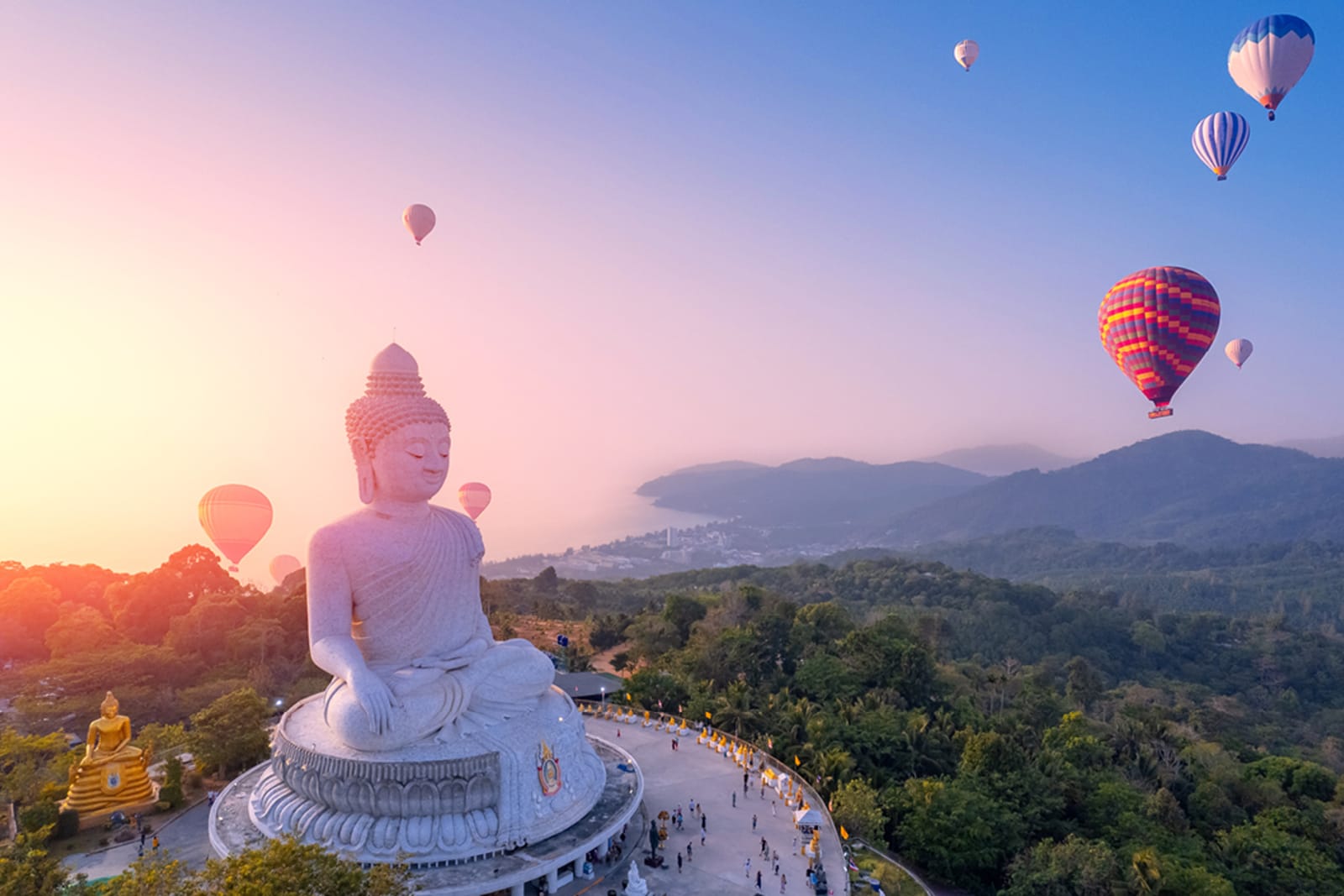 Big Buddha statue in Phuket, Thailand