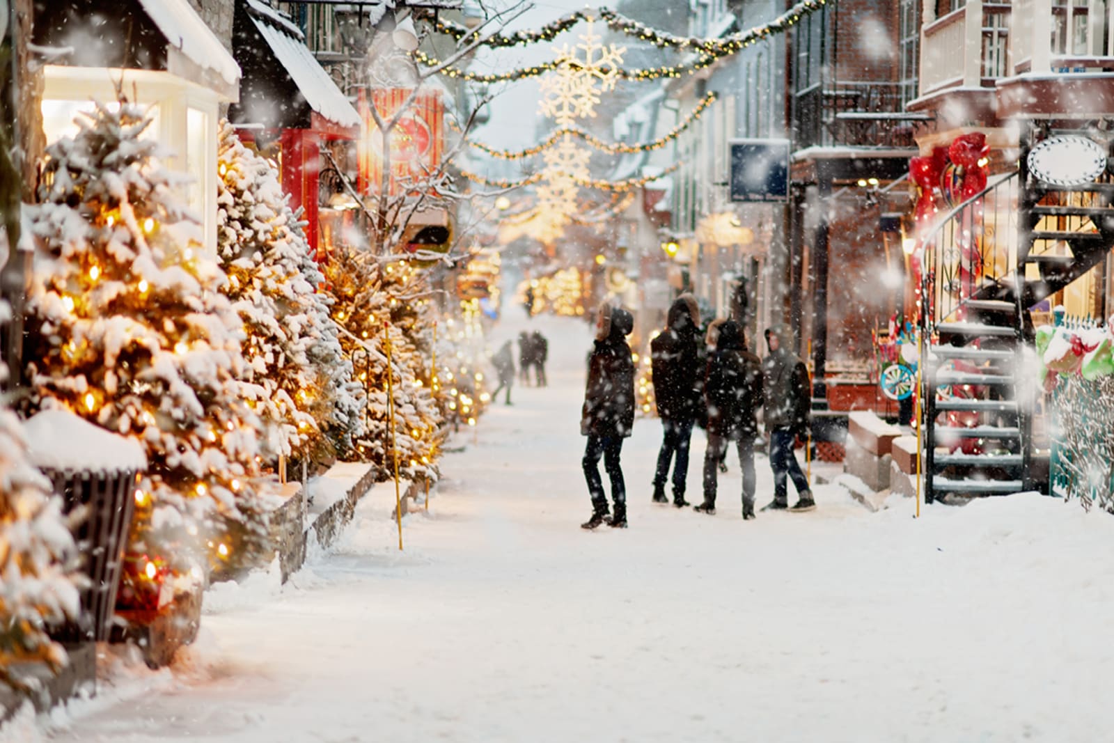Québec City in winter