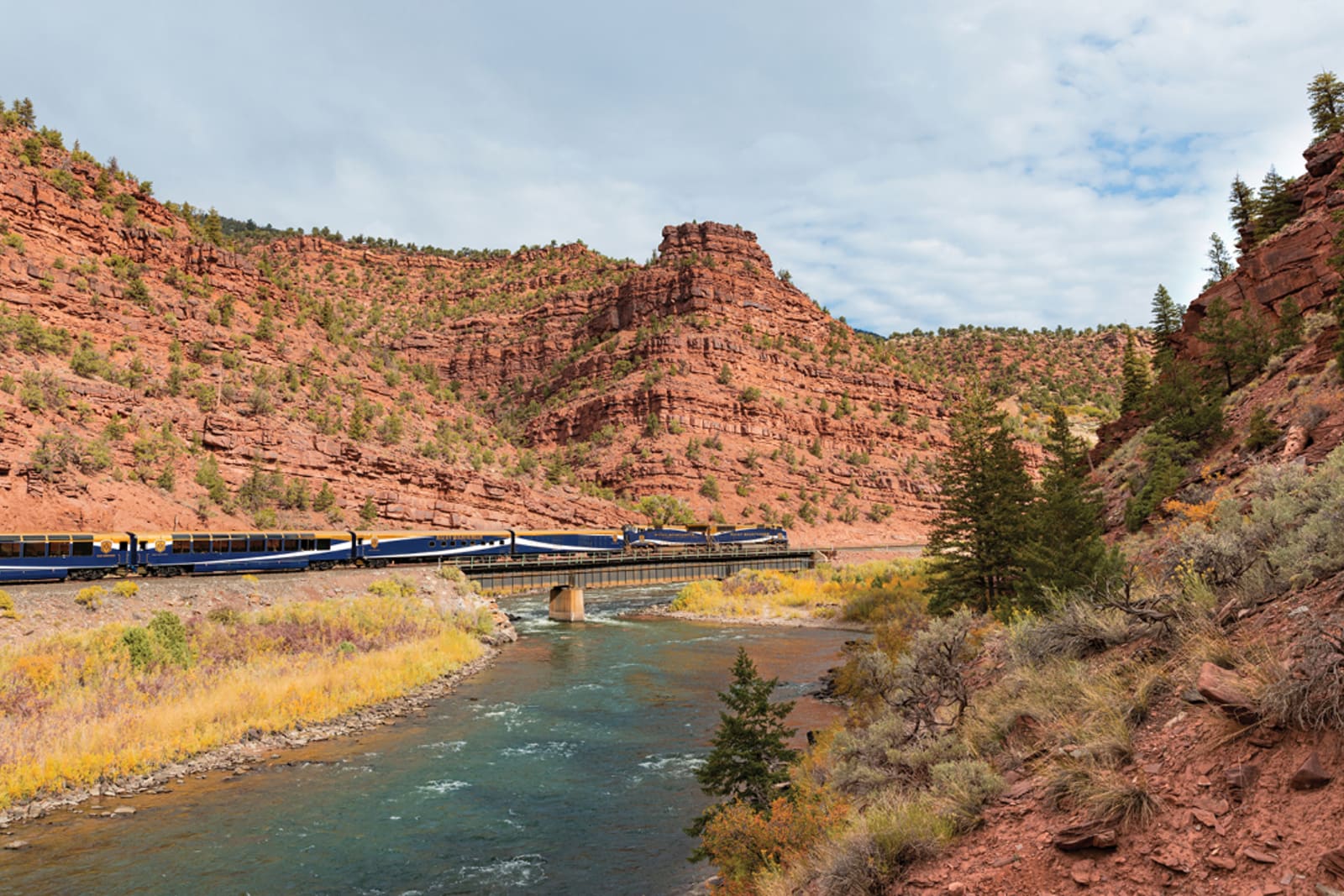 Rockies to the Red Rocks train journey