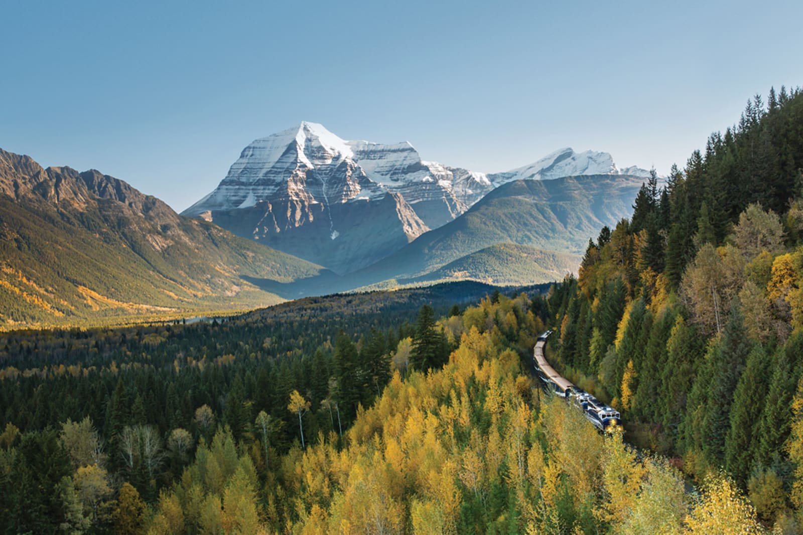 Journey Through the Clouds route on Rocky Mountaineer