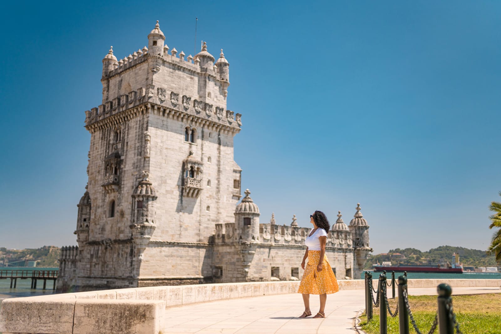 Belém Tower in Lisbon, Portugal
