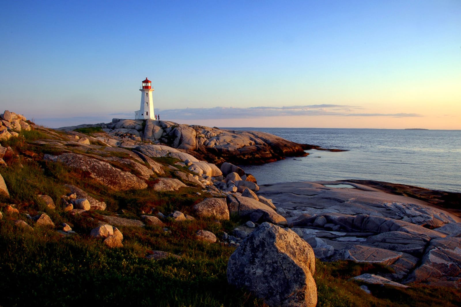 Lighthouse in Peggy's Cove, Nova Scotia