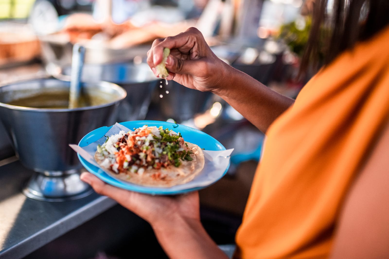 Street food in Mexico City, Mexico