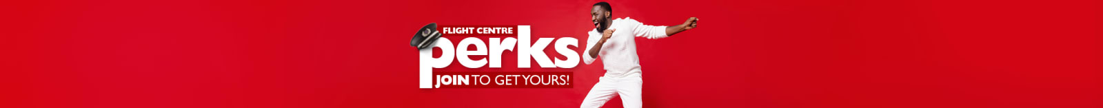Join Flight Centre Perks today!