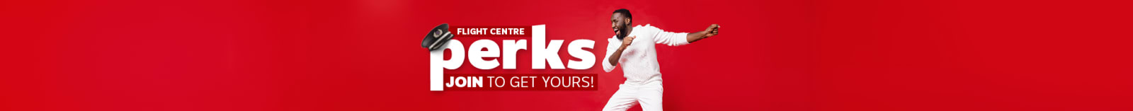 Join Flight Centre Perks today!