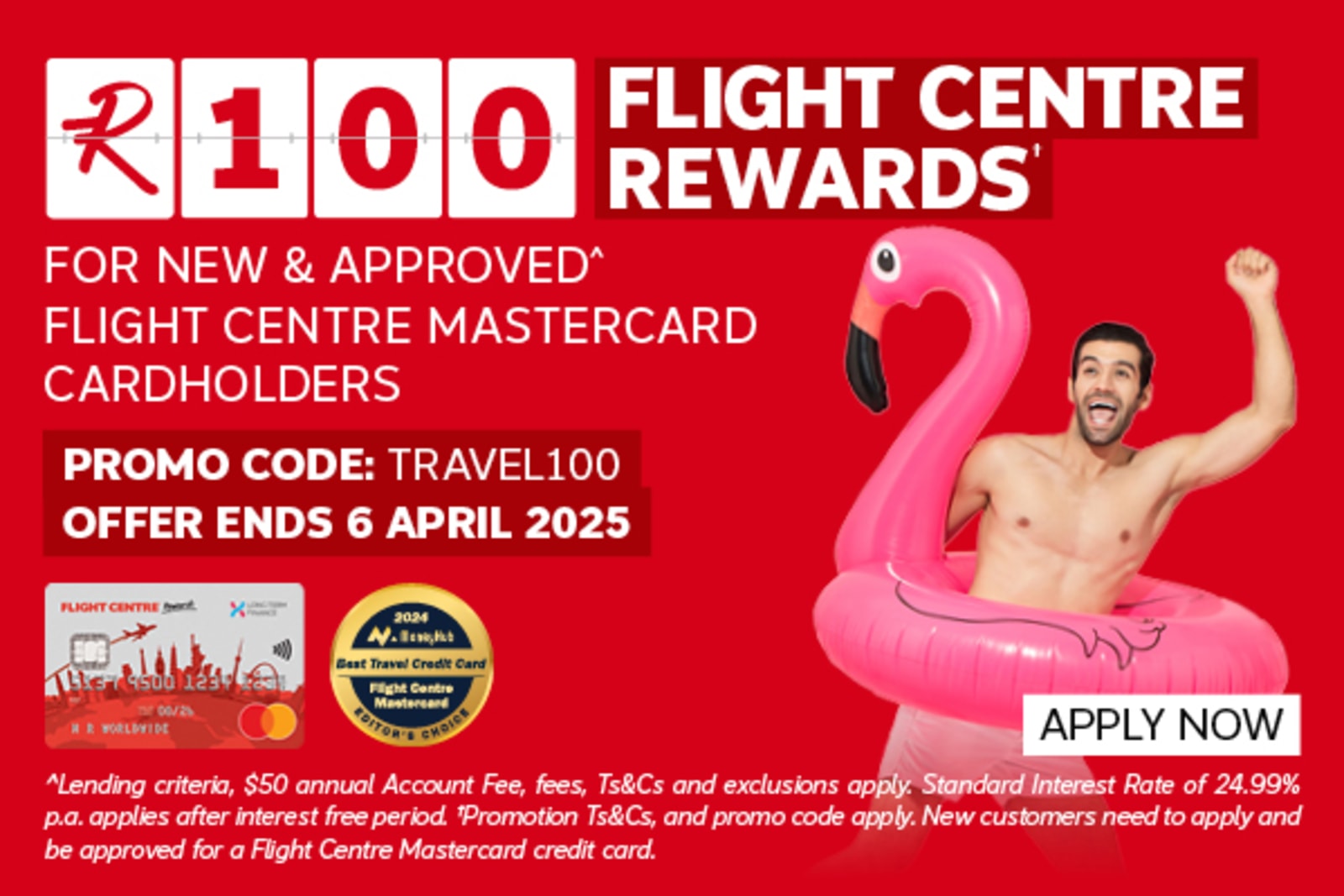 Flight Centre Mastercard Offer