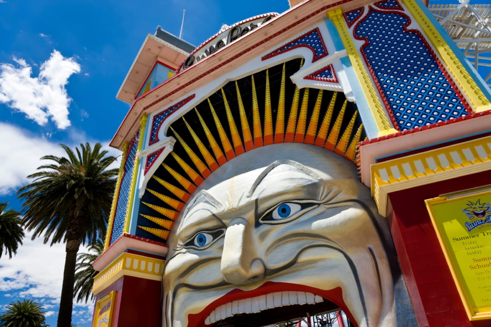 Luna Park, Melbourne, Victoria, Australia, Mr Moon