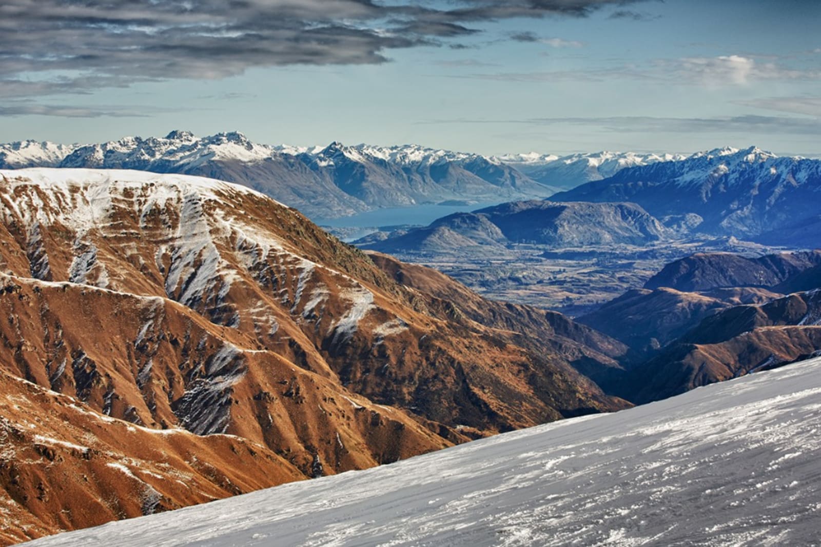 Cardrona Range near Wanaka New Zealand