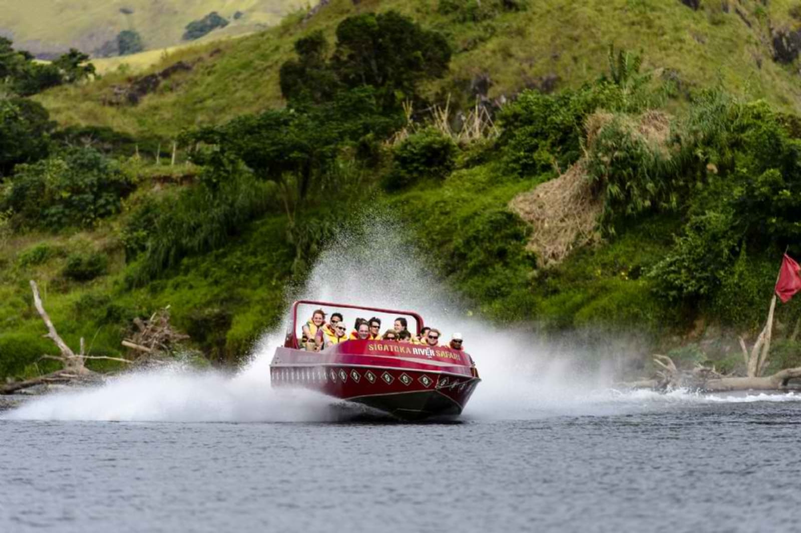 Sigatoka River Safari jet boat