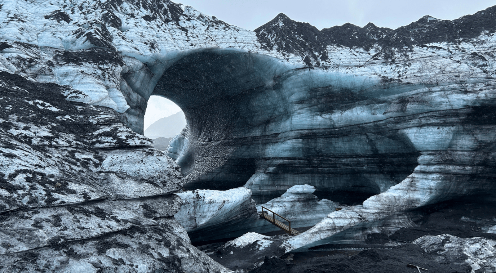 Katla ice cave on the South Coast of Iceland
