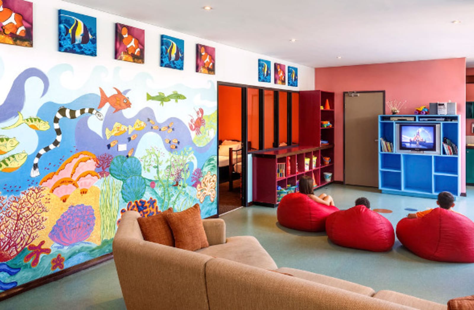  Children's playroom in a hotel