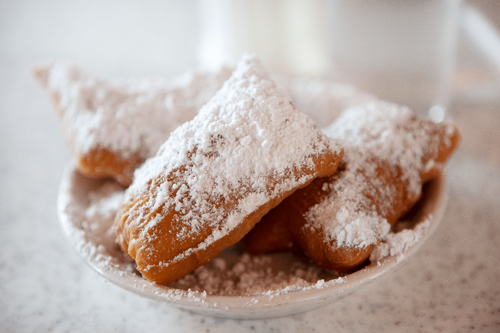 New Orleans is famous for its beignets