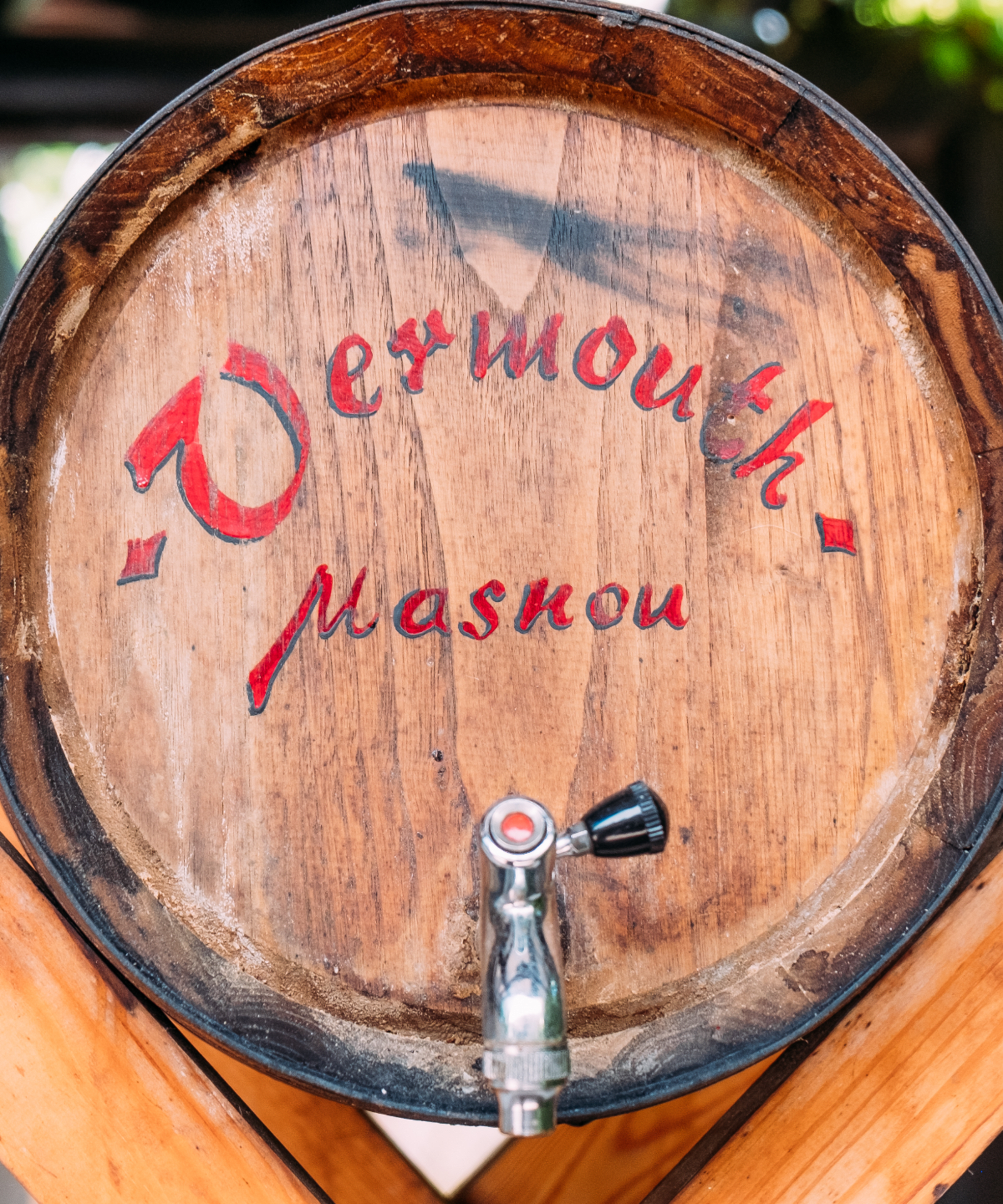 A barrel of vermouth