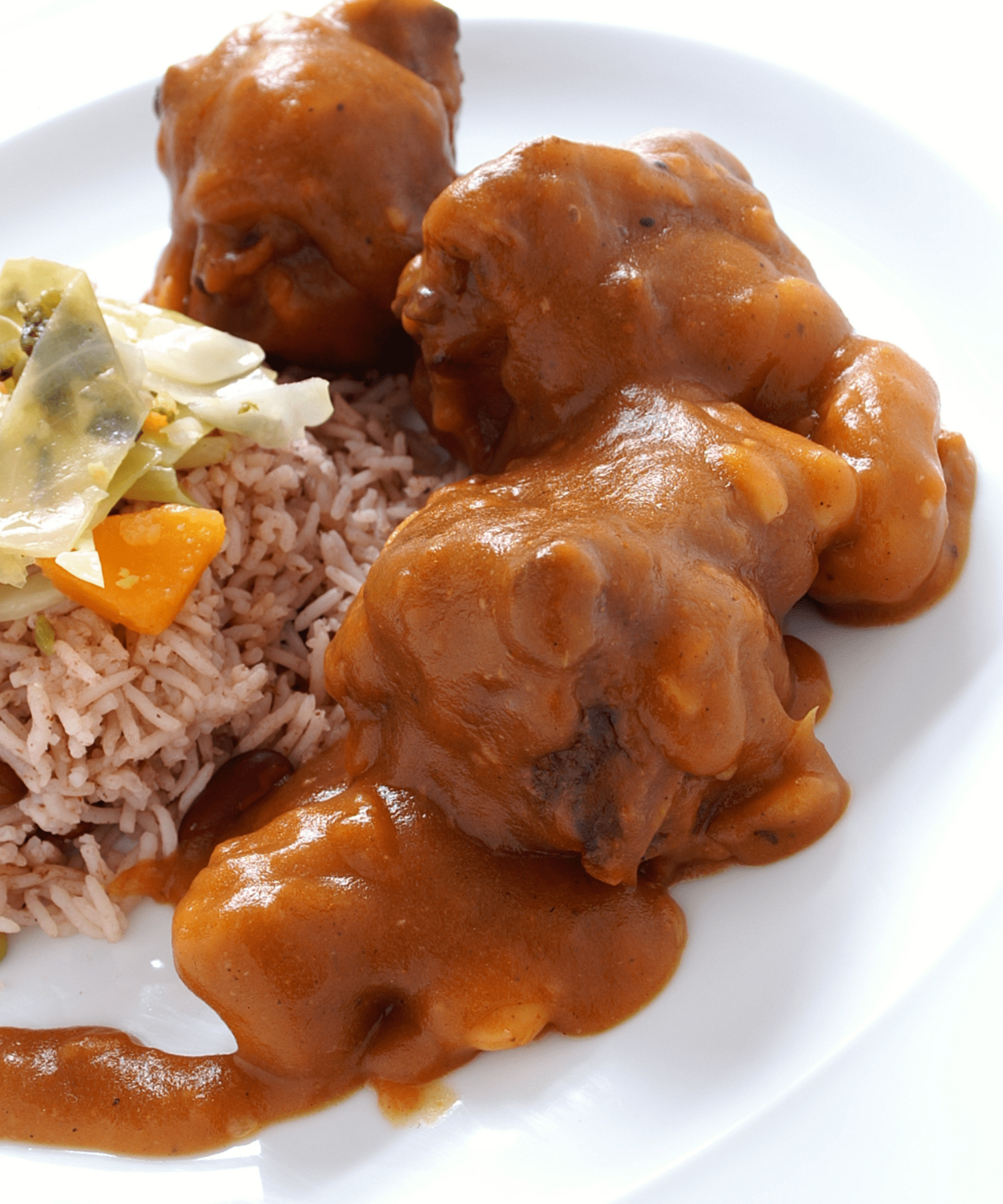 Curry goat is a traditional Jamaican dish