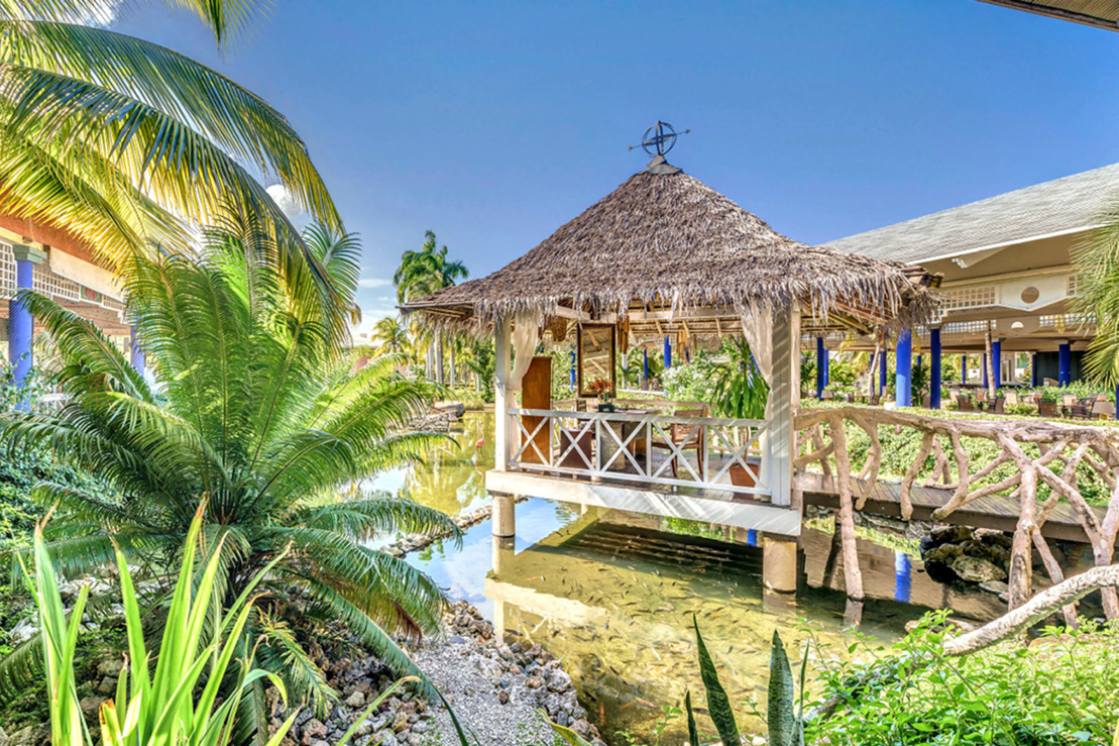 The adults-only all-inclusive Paradisus Río de Oro Resort & Spa in Guardalavaca, Cuba is surrounded by nature